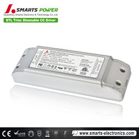 Triac-controlador led regulable de cc, transformador de 350ma, 35v, 50v, IP20