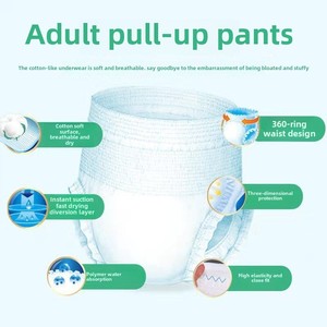 Pañales geriátricos súper absorbentes LeakGuard, producto para adultos incontinencia urinaria para ancianos, cuidado personal - Product Image 5
