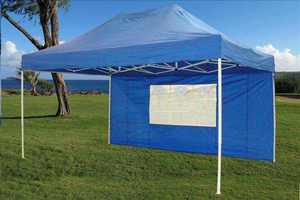 Carpa de Playa Ecológica 3x6M Oxford con Conector Nuevo, 8 Clavos de Acero, 4 Cuerdas de PVC y Estructura Metálica para Uso Exterior DC-F - Product Image 3