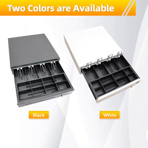 YHDAA Cajón <span class=keywords><strong>de</strong></span> <span class=keywords><strong>Dinero</strong></span> <span class=keywords><strong>para</strong></span> Punto <span class=keywords><strong>de</strong></span> Venta (POS) con 4 Bandejas Ajustables <span class=keywords><strong>para</strong></span> Billetes y 8 Bandejas Extraíbles <span class=keywords><strong>para</strong></span> Monedas <span class=keywords><strong>para</strong></span> Organización <span class=keywords><strong>de</strong></span> Efectivo - Product Image 6