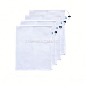 Bolsa con cordón de malla personalizada - Product Image 5