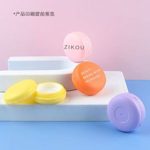 Ya Man Macaron Shaped Cream Jar 5ml 10g <b>Plastic</b> <b>Empty</b> <b>Bottle</b> Cosmetic Packaging For Lip Eye Mask Sample - Product Image 2