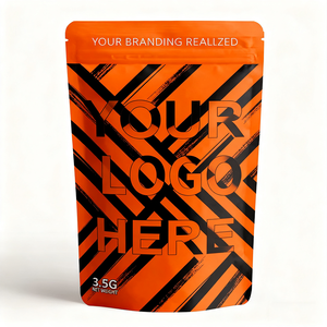Ensemble sac et boîte en Mylar avec logo personnalisé et conception gratuite, fermeture éclair refermable pour chewing-gum et emballage alimentaire <span class=keywords><strong>de</strong></span> qualité laitière - Product Image 2