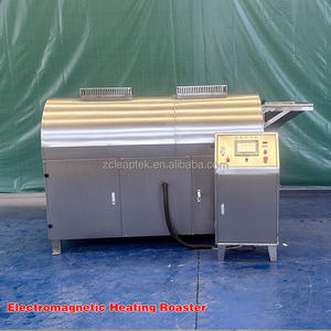 <span class=keywords><strong>Machine</strong></span> de torréfaction électromagnétique entièrement automatique pour les noix, les céréales, les aliments soufflés, les aliments pour animaux de compagnie et les boissons - Product Image 6