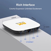 Boîtier IPTV 8K de haute qualité, WIFI6 puissant, Ethernet 1000M, 2 Go 16 Go, H96 Max M2 Plus Android Rk3528 PROMAX, télécommande vocale BT, prise en charge OEM