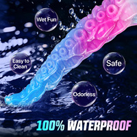 Plug anal pénétrant, Dildo réaliste en forme de pénis de pieuvre long, Stimulateur de point G, Jouets sexuels anaux 18+, Dilatateur anal, Butt plug