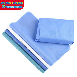 قماش غير منسوج Spunbond من PP <span class=keywords><strong>SMS</strong></span> لتغليف التعقيم (EN من وإلى ISO) SMMS منسوجات لصنع ملابس الرعاية الصحية - Product Image 6