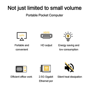 Vente en gros de cartes graphiques RTX 3090 4090, ordinateurs de bureau miniatures intégrés avec processeur Core i3 i5 i7 i9 N100 NUC, mini ordinateurs de bureau - Product Image 3