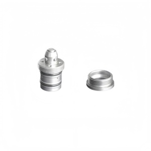 Module de serrage à <span class=keywords><strong>point</strong></span> zéro <span class=keywords><strong>AMF</strong></span> 6215RP-250, version à vis en acier inoxydable 0,5 kg pour le maintien d'outils CNC - Product Image 2