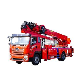 Venta Directa de Fábrica: Camión de Trabajo Aéreo FAW Jiefang JK6 Euro 6 de 50m, Vehículo Grande con Plataforma Elevadora para Operaciones de Elevación - Product Image 1