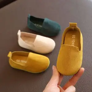 2020 koreanische baby casual Neugeborenen Jungen Peas Schuhe Großhandel kinder Schuhe Baby Leder Schuhe 2020