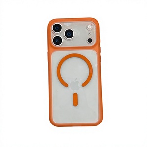 Coque de protection intégrale 360 antichoc transparente en TPU+PC anti-traces de doigts avec protection de l'appareil photo pour iPhone 17 Pro Max - Product Image 1