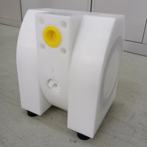 Bomba Neumática de Doble Diafragma Almatec Low E25ETT OEM, Bombas Químicas Operadas por Aire E25ETT Low, Funcionan a Baja Presión - Product Image 5