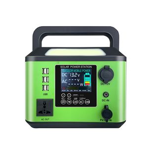 Sw Portable Power Station 500W 500Wh Solar Charging Outdoor Mobile Power With <b>Led</b> <b>Flashlight</b> - Product Image 5