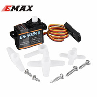 EMAX官方ES9051 4.3g数字塑料齿轮伺服驱动微型遥控伺服器3D F3P固定翼飞机机器人STEM玩具零件