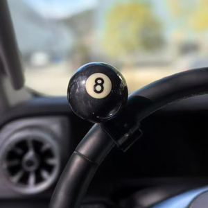 Perilla giratoria universal para volante de <span class=keywords><strong>coche</strong></span>, diseño de bola 8, mango de potencia, herramienta auxiliar para volante que ahorra esfuerzo - Product Image 1