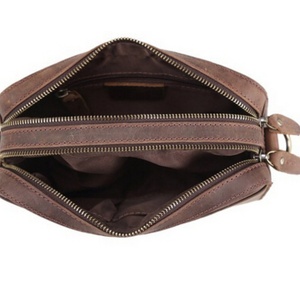 Portefeuilles en cuir Boshiho pour homme, sac à main en cuir de vachette, sac bandoulière pour homme - Product Image 3
