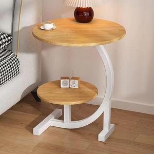 Table d'appoint et petite table à café ou à thé - Art en fer, table d'appoint mobile et multifonctionnelle - pour salon et chambre à coucher - Product Image 2