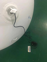 Club télécommande ballon de fête tactile éclairé PVC LED Public Lancer des boules Touch Foule Balles LED Interactive Zygote Balls
