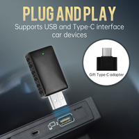 Carplay Nirkabel 2-in-1 Baru Android Auto 5.0 WiFi BT 5.4 1080P untuk IOS Android Stereo Mobil GPS Navigasi