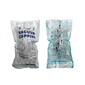 Ensemble de ventouses d'aspiration sous vide <span class=keywords><strong>Hijama</strong></span> en plastique stérilisé 18 tasses de thérapie par ventouses - Product Image 4