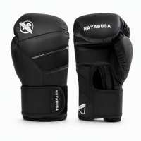 Gants de Muay Thai et de Kickboxing pour adultes, en PU noir, pour 8, 10, 12 oz, pour l'entraînement et le sparring, avec sangle de poignet réglable, fabrication OEM TOPN