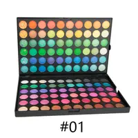 120 रंग शिमर मैट आंखों के छायाएं नेत्र छाया पैलेट डीएचएल शाकाहारी चमक निविड़ अंधकार नग्न Fedex Oem स्वनिर्धारित लोगो