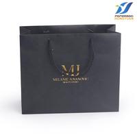 Sac en papier Euro Tote rose mat laminé personnalisé et imprimé sur mesure, avec poignée longue, pour la vente au détail de lunettes et de montres