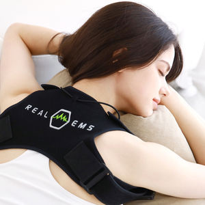 Masajeador de Hombros EMS OEM/ODM, Almohadilla Envolvente para Cuello y Hombros, 4 Modos, 12 Niveles de Intensidad, Pedido al por Mayor, EMS REAL, Fabricante Coreano - Product Image 2