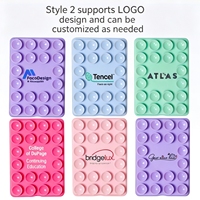 Soporte Magnético de Silicona para Teléfono con Logotipo Personalizado, Antideslizante, Compatible con iPad, Uso en Múltiples Superficies, Portátil, Venta al Por Mayor