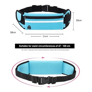 Logo personnalisé sac de téléphone en plein air <span class=keywords><strong>sport</strong></span> course à pied Jogging sac de taille étanche téléphone <span class=keywords><strong>ceinture</strong></span> Pack Fitness élastique sac banane - Product Image 2