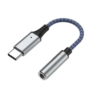 Type C to 3.5mm aux Headphone Jack Adapter USB C to 3.5mm Aux Audio Dongle Cable Cord Compatible with Pixel samsung oneplus iPad