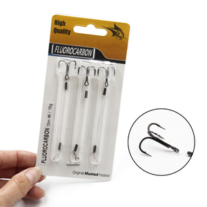 Halibut Stinger kulesi Mustad kanca balıkçılık florokarbon stinger kulesi - Product Image 1