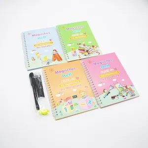 Children German Hard Pen Groove Calligraphy Practice Calligraphy Practice Book Groove Exercise Book Pen Control Training