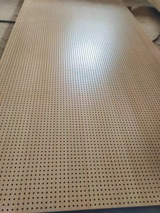 Geperforeerd Houten Paneel Diy, Multi-Color Akoestische Decoratieve Tegels Voor Muur En Plafond - Product Image 4