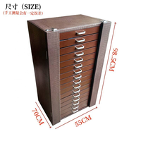 Vitrine de présentation pour lunettes en cuir PU noir à 288 emplacements, étui de rangement pour lunettes de soleil optiques pour magasin d'optique