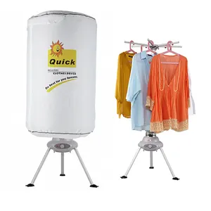 Yeni varış UV katlanır kompakt giysi kurutucu 10kg taşınabilir hava kurutucu giysi makinesi