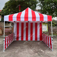 Tamaños personalizados Color Trade Show Publicidad Carpa Impermeable Nylon Impreso Exterior Plegable Pop-up Toldo Venta