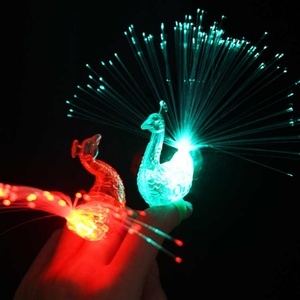 Wholesale LED Finger Lights Flashing LED Finger Ring for Neon Party Decoration Party Usage Christmas Decoration Supplies - Product Image 2