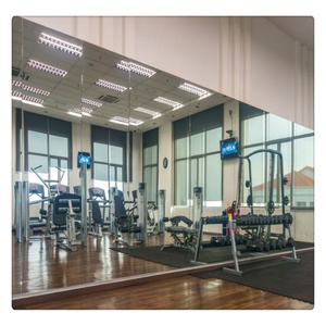 Hot-sale 5mm 6mm <b>Silver</b> Safety <b>Mirror</b> Glass Sheet for Gym <b>Mirror</b> Glass Panel - Product Image 1