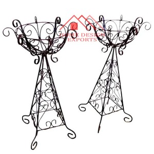 <b>Wire</b> Pottery <b>Flower</b> Pots Vases for Living Room Decor New Design Table Centerpieces Urns Planter for Garden Decor - Product Image 2