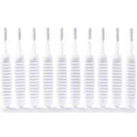 Brosses de nettoyage pour la cuisine Sunshine Household, en nylon PP, pour déboucher les tuyaux, brosse de douche avec poignée, emballage en boîte, commande minimum