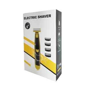 Afeitadora eléctrica facial y corporal para hombres, recortadora lavable para Barba y cuerpo, maquinilla de afeitar eléctrica con <span class=keywords><strong>bola</strong></span> <span class=keywords><strong>seca</strong></span> y húmeda, máquina de afeitar facial recargable - Product Image 2