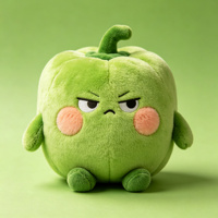 Peluche Légumes Mignons : Poivron, Pomme de Terre, Maïs, Brocoli – Peluches Personnalisées Amusantes – Cadeau Idéal