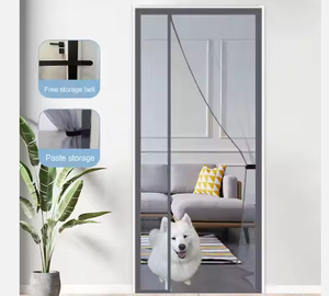 Chất lượng tốt của nhà sản xuất tự làm từ đẩy Pin màn hình lưới chống muỗi màn hình Cửa Polyester hiện đại cho phòng khách - Product Image 3