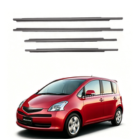 Joint d'étanchéité extérieur en feutre pour vitres avant et arrière 68160-52140 68210-52140 68180-52120 68230-52120 pour Toyota Ractis 2005-2010