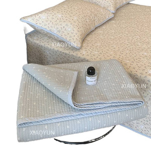 Extra Large Tatami <b>Bed</b> <b>Sheet</b> Set 3 Meter Thickened Pure Cotton Non Slip Home Use Floral <b>Stripe</b> Pattern Twill Weaving - Product Image 5