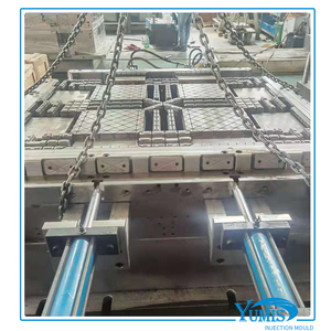 Tiêm đơn đôi phải đối mặt với xếp chồng tiêu chuẩn Pallet Euro Pallet Jumbo lưu trữ nhựa Pallet khuôn - Product Image 5