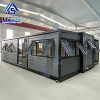 Casa Modular Prefabricada de Contenedor Expandible de 20 Pies, 30 Pies y 40 Pies con Baño, Estándares Locales, en Venta