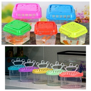 Mini Bicchiere Trasparente in Plastica con Coperchio per Acquario, Design Adatto per Tartarughe e Alimentazione di Animali Domestici, Prodotti Ecologici in PET - Product Image 5